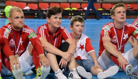 Dana Hrbáčková: Futsalisté nejsou žádní bolestíni