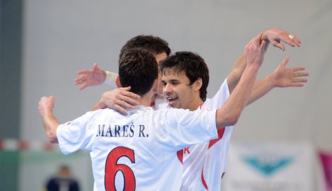 Futsalisté Chrudimi vyprovodili Slavii pěti góly