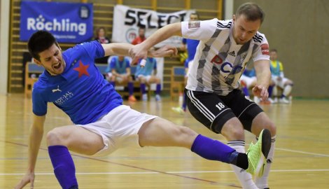 Futsalisté Dynama se proti Slavii neprosadili