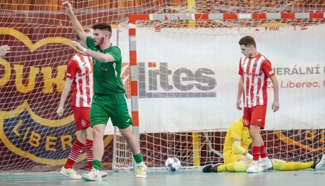 Chomutov na úvod roku dokonale zaskočil domácí Liberec