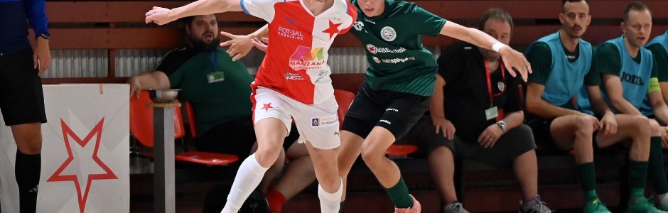 Premiérový hattrick Nečase pomohl Slavii k prvnímu bodovému zisku