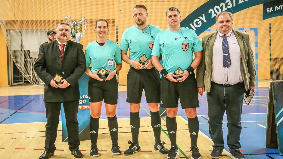 Finále 1. Futsal ligy poprvé se čtyřmi rozhodčími