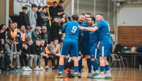 Nováčkem 1. Futsal ligy bude vítěz 2. ligy Východ - Amor Kloboučky Vyškov!
